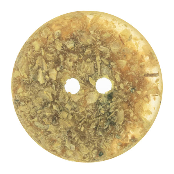 Trimits Buttons Eco-Conscious Recycled Corn Husk 2 Hole 25mm Bright Green - G468825/24