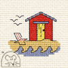 Mouseloft Cross Stitch Kit By The Seaside - Various Designs