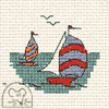 Mouseloft Cross Stitch Kit By The Seaside - Various Designs