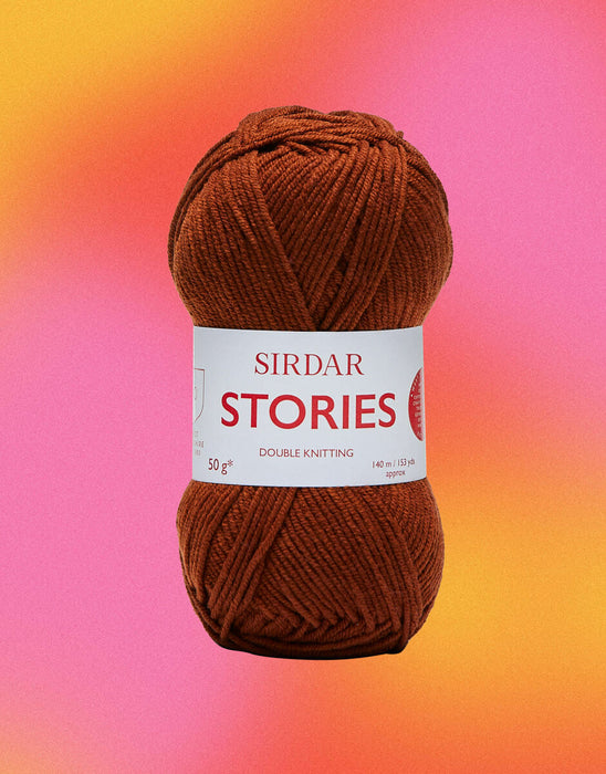 Sirdar Stories DK Yarn 50g - Henna 0800