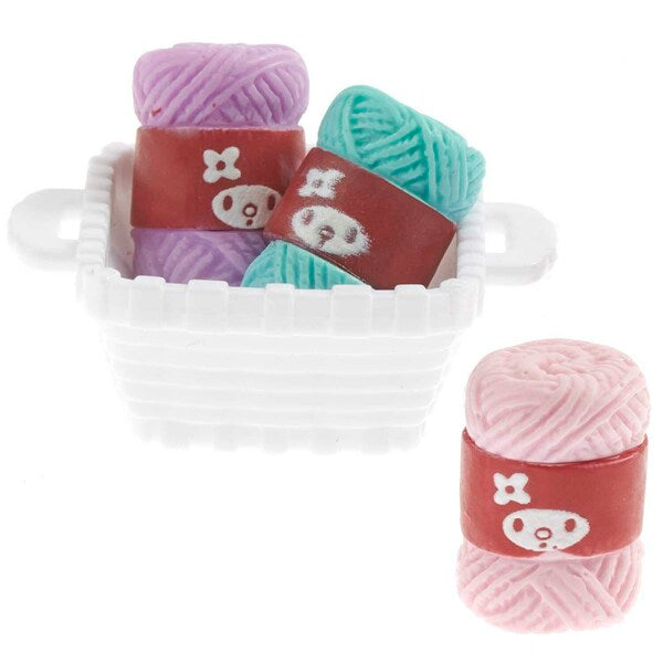Rico Design Petite Miniture Basket With Wool - 500844