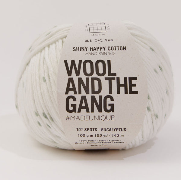 Wool And The Gang Shiny Happy Cotton Aran Yarn 110g - All Shades