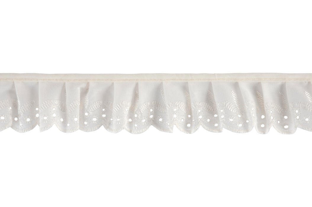Trimits Trimming Broiderie Anglaise 45mm TLB002F.45