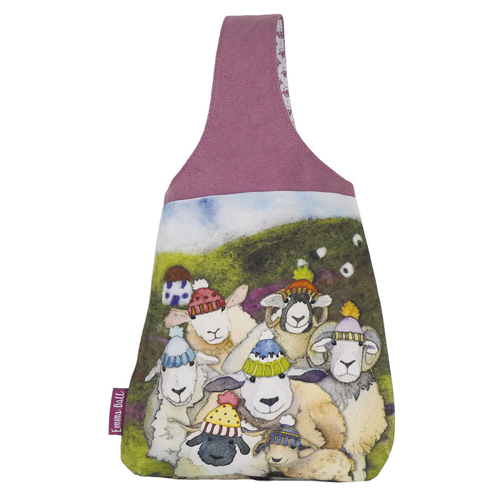 Emma Ball Small Wrist Bag Happy Sheep WRIST06