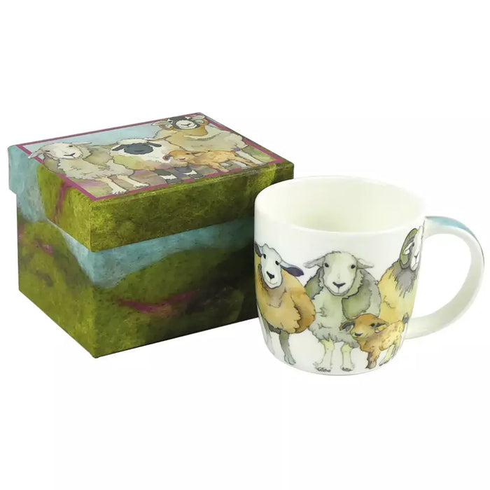 Emma Ball Bone China Mug With Gift Box Felted Sheep MUG60