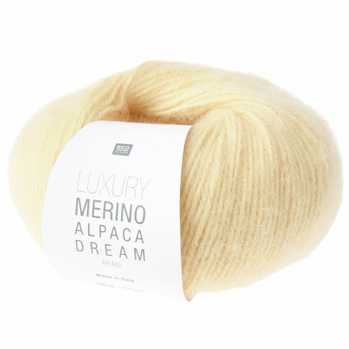 Rico Design Luxury Merino Alpaca Dream Aran Yarn 50g