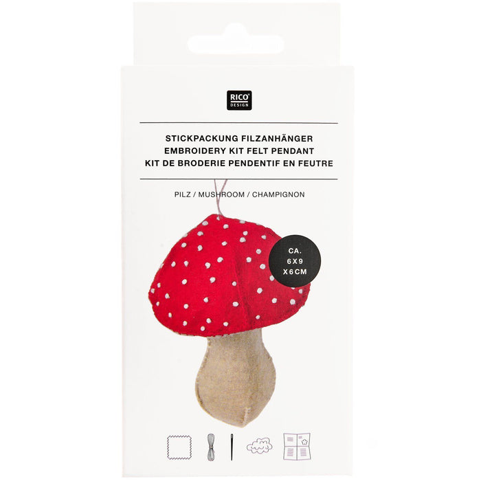 Rico Design Embroidery Felt Kits - 6 Options