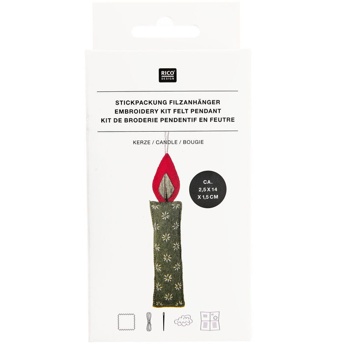 Rico Design Embroidery Felt Kits - 6 Options