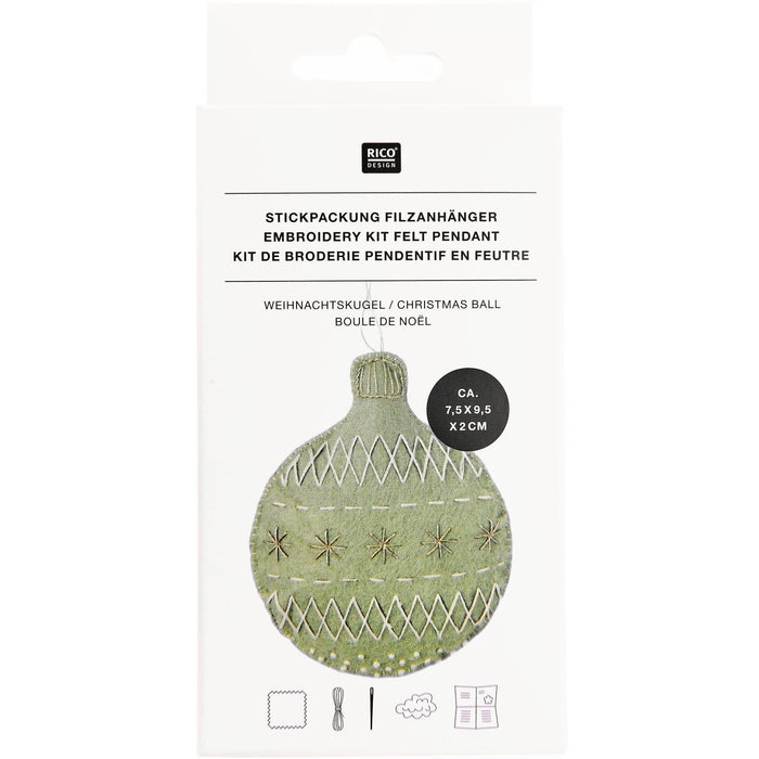 Rico Design Embroidery Felt Kits - 6 Options