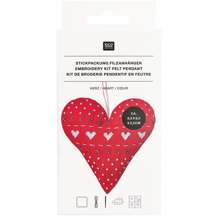 Rico Design Embroidery Felt Kits - 6 Options