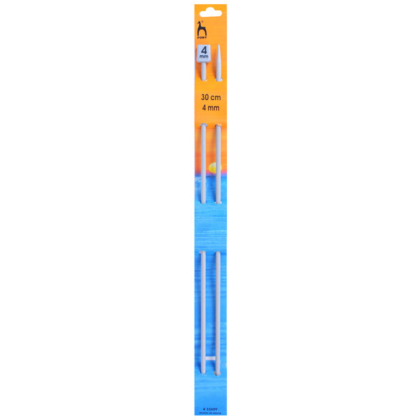 Pony Classic Single-Ended Knitting Needles 4.00mm 30cm - P32609