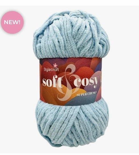 Stylecraft Soft & Cosy Super Chunky yarn 200g - Various Shades