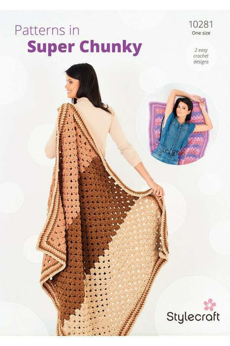 Crochet Pattern Blankets in Stylecraft Soft & Cosy 10281