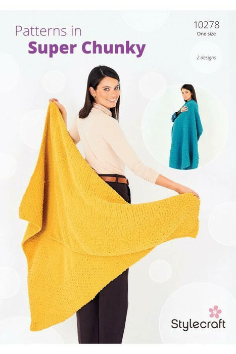 Knitting Pattern Blankets in Stylecraft Soft & Cosy 10278