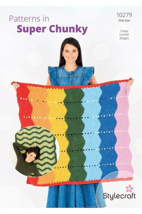 Crochet Pattern Blankets in Stylecraft Soft & Cosy 10279