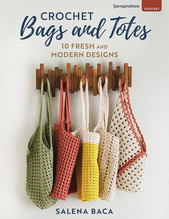 Crochet Bags and Totes 10 Fresh and Modern designs by Selena Baca (Paperback Book) - SP