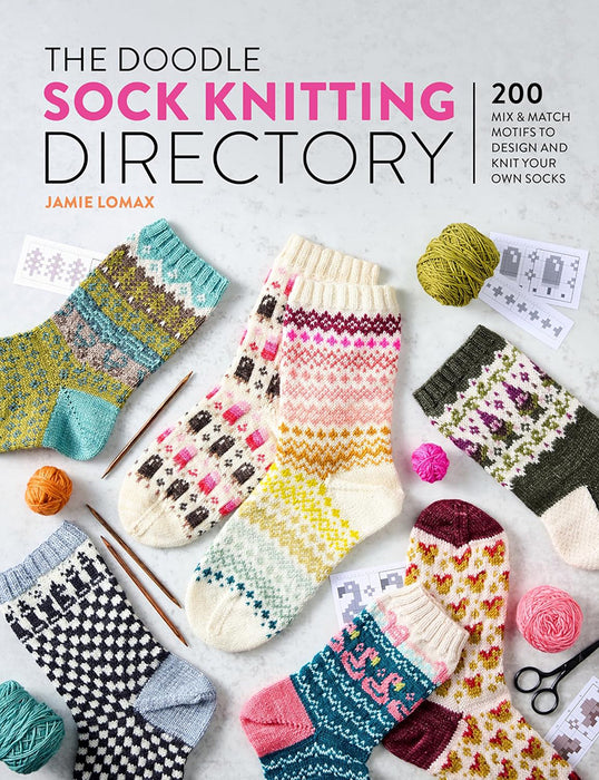 The Doodle Sock Knitting Directory By Jamie Lomax (Paperback Book) - SP
