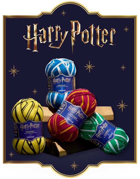 Sirdar Harry Potter Self Striping Scarf Yarn 300g - 4 Options