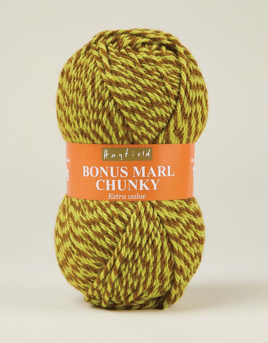 Hayfield Bonus Marl Chunky Yarn 100g - Various Shades