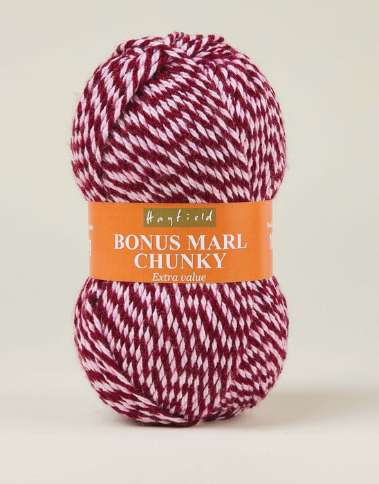 Hayfield Bonus Marl Chunky Yarn 100g - Various Shades