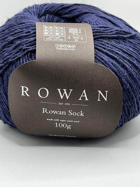 Rowan Rowan Sock Yarn 100g - Navy 00011
