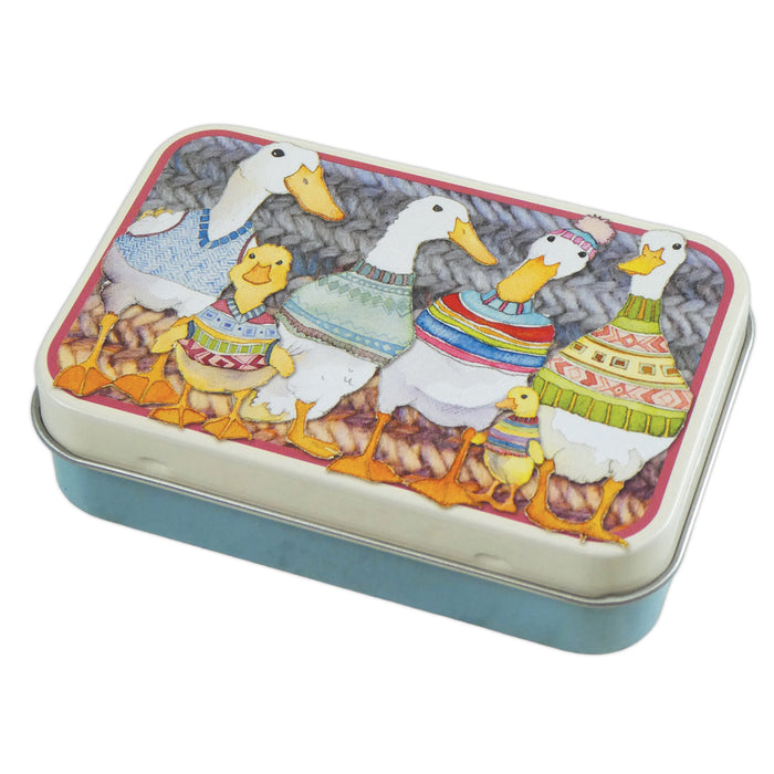 Emma Ball Dapper Ducks Mini Rectangular Tin T372