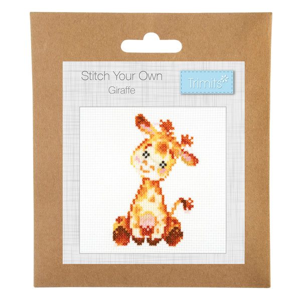 Trimits Cross Stitch Kit Giraffe - GCS128