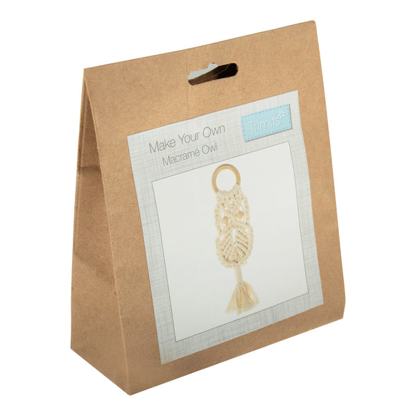 Trimits Macrame Kit Owl - GCK213