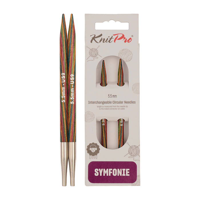 KnitPro Symfonie 2 Interchangeable Circular Needles 13cm