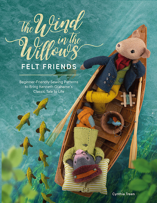 The Wind In The Willows Felt Friends (Paper Back Book) - SP