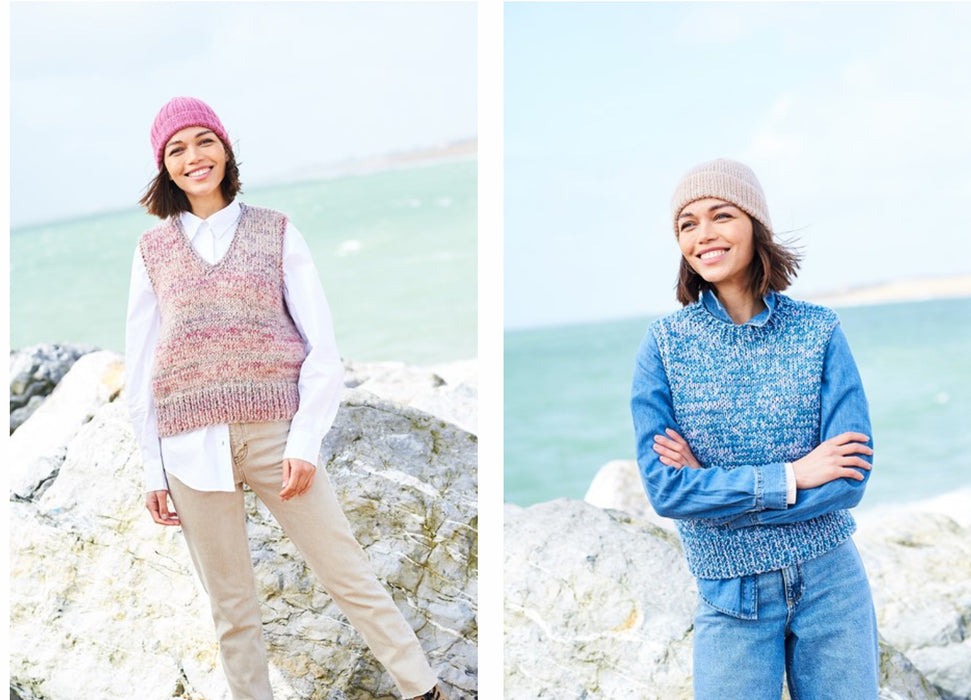 Knitting Pattern Tank Tops in Stylecraft Grace Aran & Impressions 10087