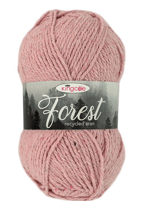 King Cole Forest Recycled Aran Yarn 100g - All Shades