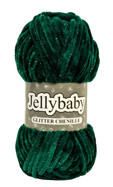 Cygnet Jellybaby Glitter Chenille Yarn 100g - The Pines 70