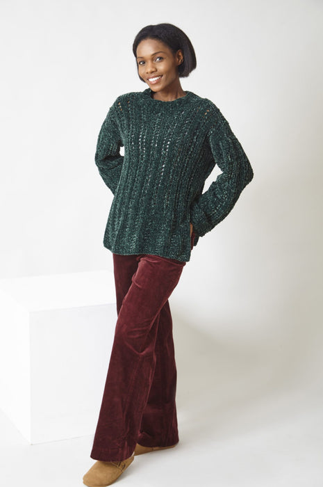 Knitting Pattern Sweater & Cardigan Knitted in King Cole Yummy Tweed Chunky 6314