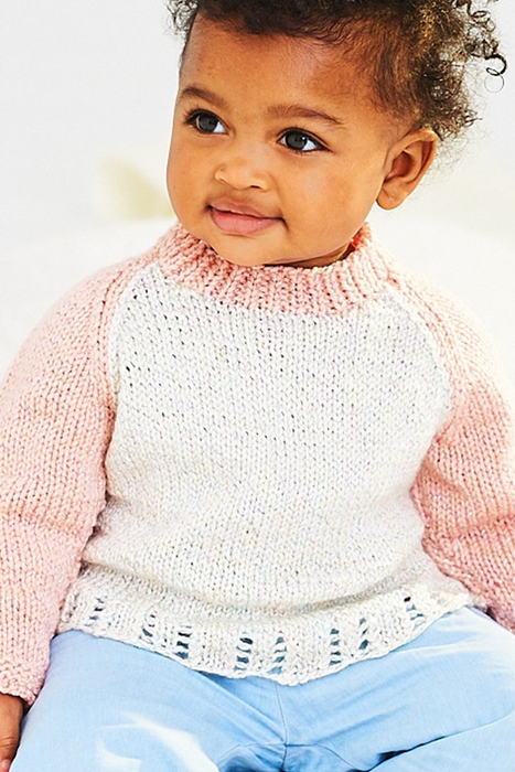 Knitting Pattern Baby Sweaters Stylecraft Baby Sparkle DK 9999