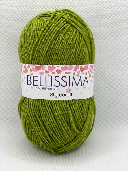Stylecraft Bellissima DK Yarn 100g - Sugar Snap 3926