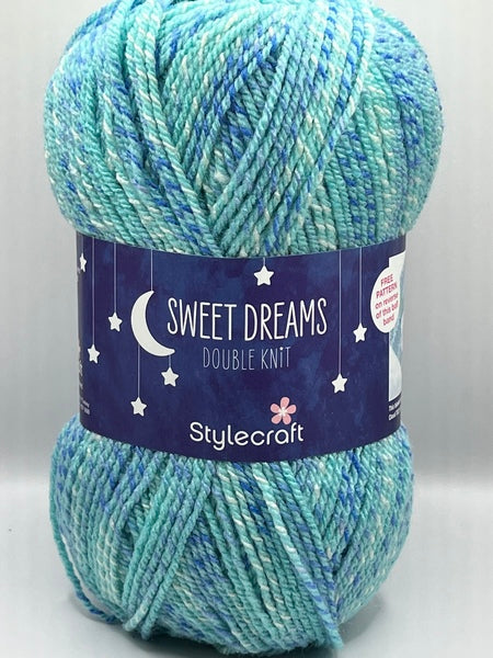 Stylecraft Sweet Dreams DK Baby Yarn 100g - Seaside 7026