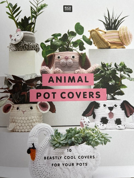 Rico Creative Cotton Aran Animal Pot Covers