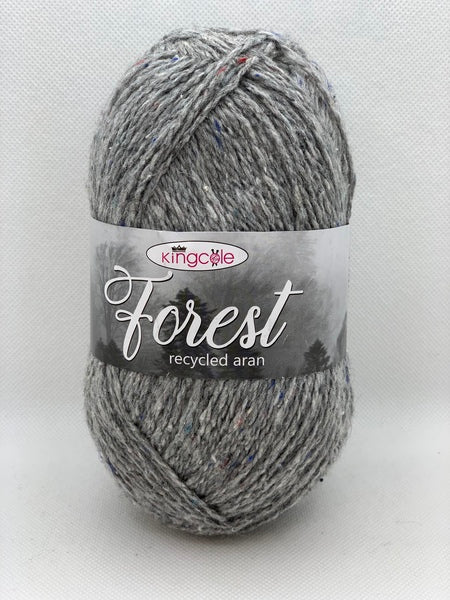 King Cole Forest Recycled Aran Yarn 100g - Forest of Dean 1917 Mhd