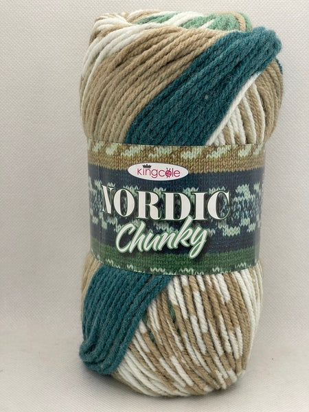 King Cole Nordic Chunky Yarn 150g - Ulf 4805