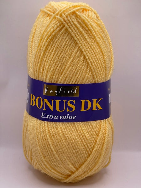 Hayfield Bonus DK Yarn 100g - Lemon 0659
