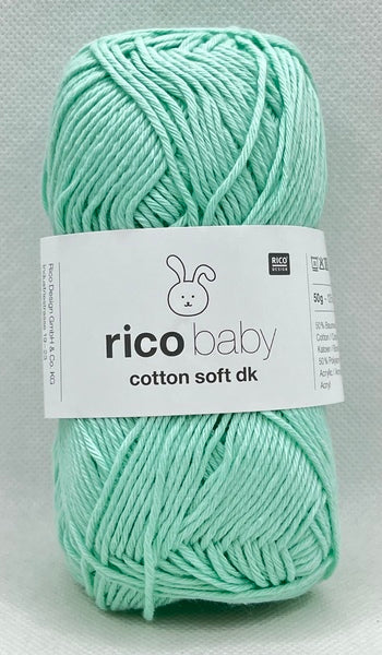 Rico Baby Cotton Soft DK Baby Yarn 50g - Aquamarine 083