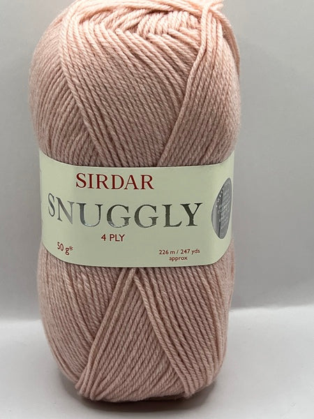 Sirdar Snuggly 4 Ply Baby Yarn 50g - Rosy 0527