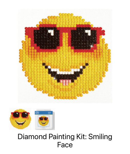 Diamond Painting Kit - Smiling Face (Beginner) DD1.009