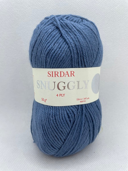 Sirdar Snuggly 4 Ply Baby Yarn 50g - Denim 0518