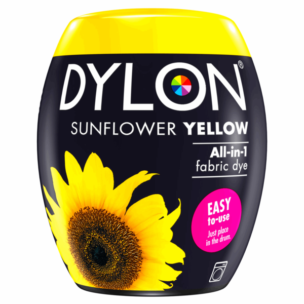 Dylon Machine Dye Pod - 05 Sunflower Yellow