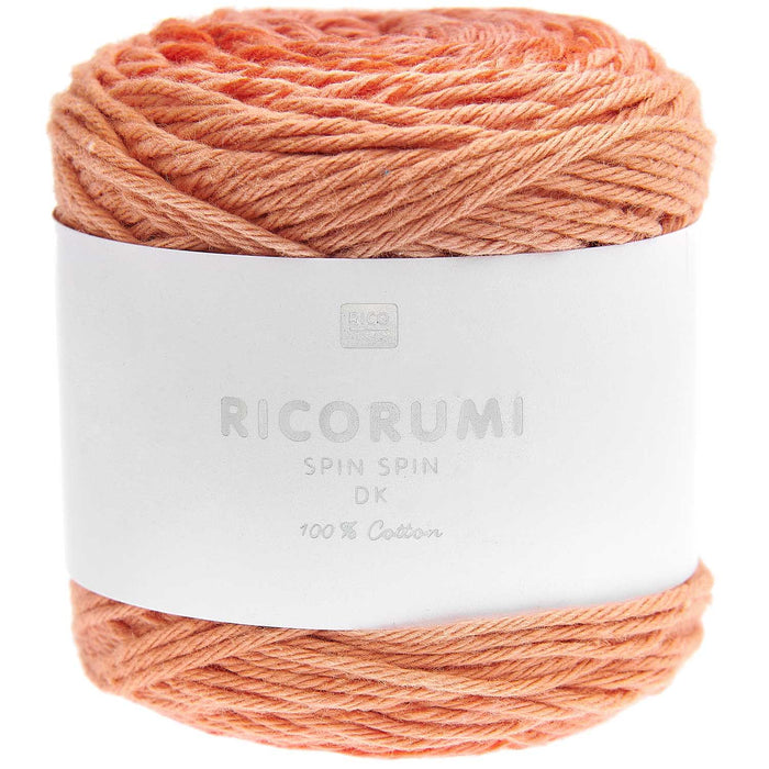 Rico Ricorumi Spin Spin DK Yarn 50g - Orange 006