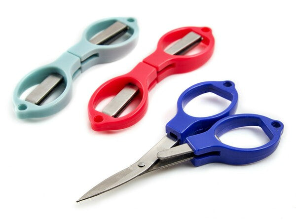 Hemline Scissors Compact Folding 10cm - H353.F.DB