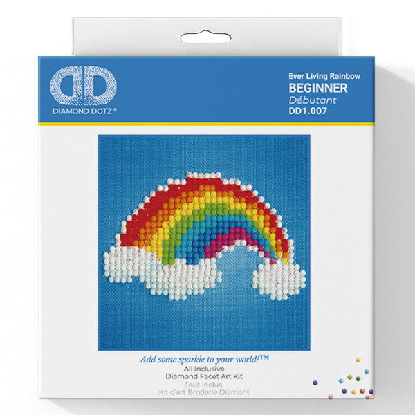 Diamond Dotz Diamond Painting Kit - Ever Living Rainbow - DD1.007