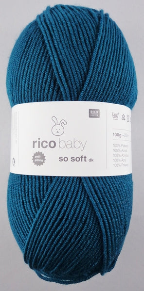Rico Baby So Soft DK Baby Yarn 100g - Teal 021 (Discontinued)